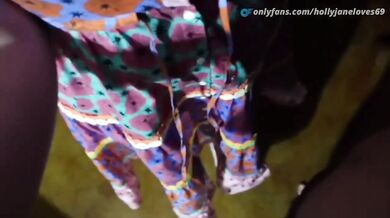Mormon MILF Holly Jane sneaks over at midnight for a raw creampie night