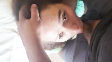 He Fucks My Mouth Steps on Me and Slaps Me Until I Can't Breathe