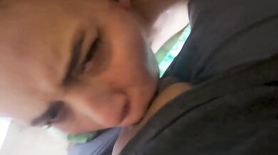 He Fucks My Mouth Steps on Me and Slaps Me Until I Can't Breathe