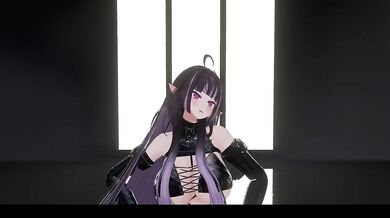 MMD Elf VTuber Gets R18 Nude in Hot Hentai Dance