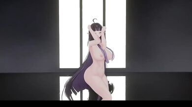 MMD Elf VTuber Gets R18 Nude in Hot Hentai Dance