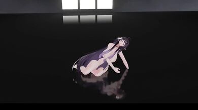 MMD Elf VTuber Gets R18 Nude in Hot Hentai Dance