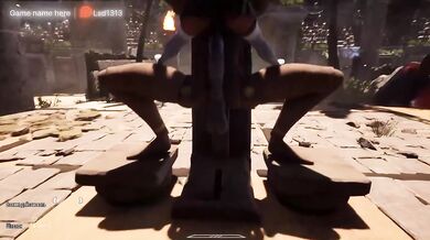Ancient temple secret Lara found a goblin orgy with futanari mind control slime