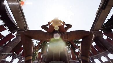 Ancient temple secret Lara found a goblin orgy with futanari mind control slime