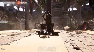 Lara gets a monster cock buried deep in ancient ruins elven bdsm gangbang