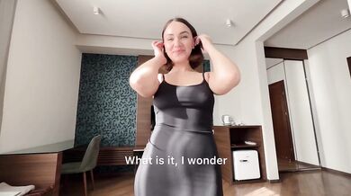 Hot sex with my stepmom's beautiful MILF friend in a hotel cumshot