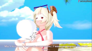 Burnice Gets Destroyed in Sex on the Beach POV Tits & Ass Explosion