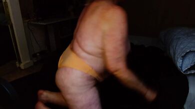 DawnSkye's lemonade panties mailed to Jam Jam thick and curvy fingering orgasm filthy solo show