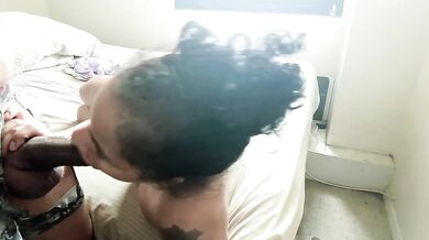 Amateur Ebony Anime Girl T-Shirt Blowjob Huge Cock Deepthroat