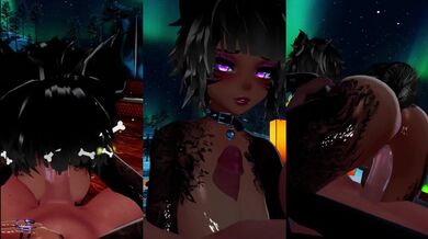 Femboy VRChat hentai ERP he wants you to play with his big ass
