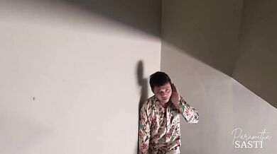Momi Itha cosplays as a Javanese Sinden Indonesian village milf gets face fucked