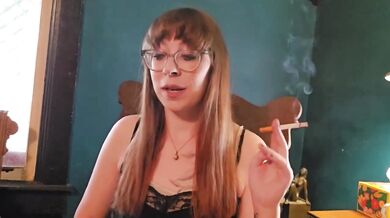 Ms Thrope Smokes new cigarette brands dripping deep throat
