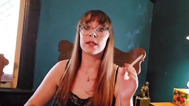 Ms Thrope Smokes new cigarette brands dripping deep throat