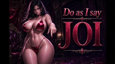 Do as she says rough femdom Joi smashes your skull