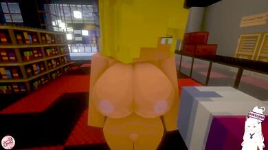 Minecraft Mario Cuckold Husband Fucks Their Asses In Front Of The Wives
