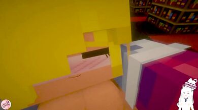 Minecraft Mario Cuckold Husband Fucks Their Asses In Front Of The Wives