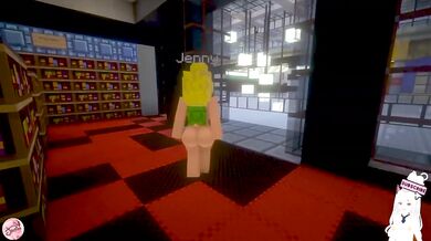 Minecraft Mario Cuckold Husband Fucks Their Asses In Front Of The Wives