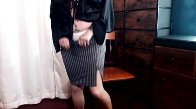 Nylon Nude Pantyhose Milf Secretary Gets Destroyed