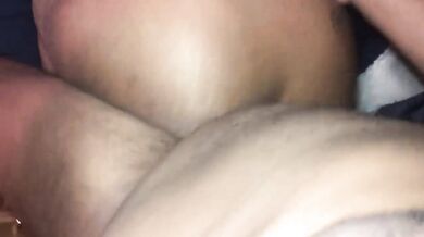 Black Ebony Milf Backshots Gushing Anal Creampie POV