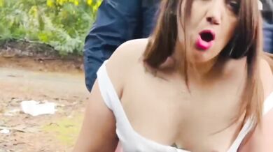 Latina stepdaughter destroyed in car rough sex step fantasy