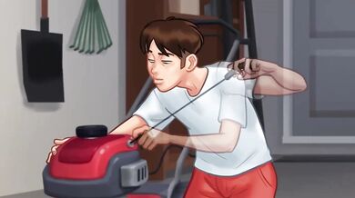 My Landlady’s Weird Watching Gave Me A Big Dick Surprise Summertime Saga #5