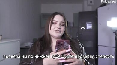 She played with the seller while customers walked by Russian femdom goddess naked public