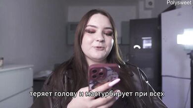 She played with the seller while customers walked by Russian femdom goddess naked public