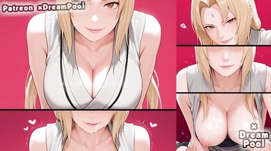 Naruto Tsunade big tits hentai ruined by xDreamPool raw uncensored blowjob