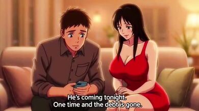 Curvy Wife Serves Rich Guy Hubby’s Debt Paid With Creamy Loads