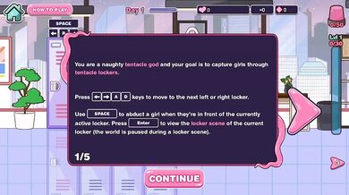 Young Women Love Hot Tentacles in Hentai Gameplay