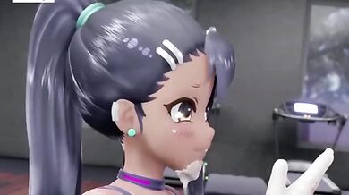 Alumna Caliente gets ravaged by her 3D gym instructor