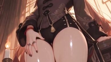 Hu Tao gets fucked raw moaning loud and wet