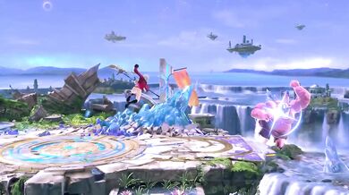 Byleth gets destroyed in super smash bros cartoon hardcore hd