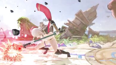 Byleth gets destroyed in super smash bros cartoon hardcore hd