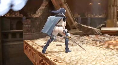 Lucina Gets Caught in Smash Bros Cartoon Uncensored