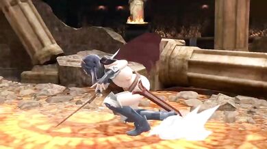 Lucina Gets Caught in Smash Bros Cartoon Uncensored