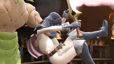 Lucina Gets Caught in Smash Bros Cartoon Uncensored