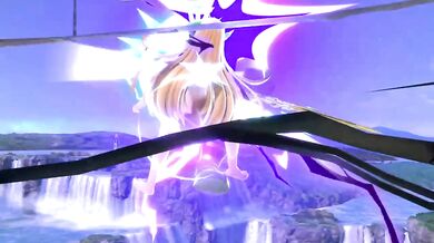 Mythra Pyra Uncensored Cartoon Smashed Hard