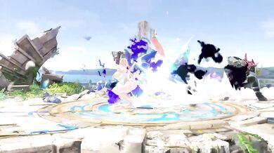 Mythra Pyra Uncensored Cartoon Smashed Hard