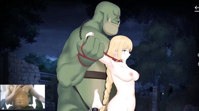 Two cute blondies brutally fucked by orcs creampied hardcore