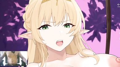 Hardcore BDSM elf queen gets destroyed rough creampie