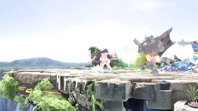 Pyra Mythra smash into cartoon HD porn