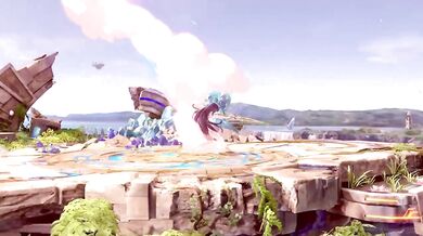 Pyra Mythra smash into cartoon HD porn