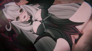 Genshin Impact Ronova Primordial Deity's Fall thick milf DP cum splash 4K hentai