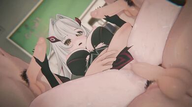 Genshin Impact Ronova Primordial Deity's Fall thick milf DP cum splash 4K hentai