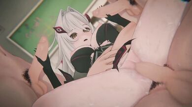 Genshin Impact Ronova Primordial Deity's Fall thick milf DP cum splash 4K hentai