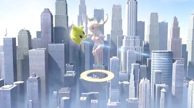 Rosalina fucks Samus raw cartoon uncensored smash bros
