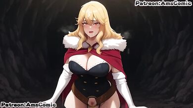 Solo Leveling Gina's big tits blowjob cumshot rough sex hentai