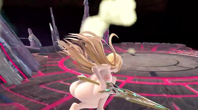 Pyra Mythra hddraws crushed by smash bros plowing