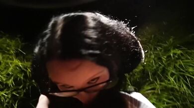 BBW destroyed by raw amateur creampie in abandoned farmhouse